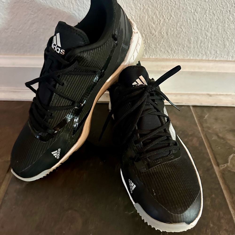 Adidas Men's Black baseball Turf Shoes